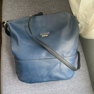 Guess Navy and Black Crossbody Bag